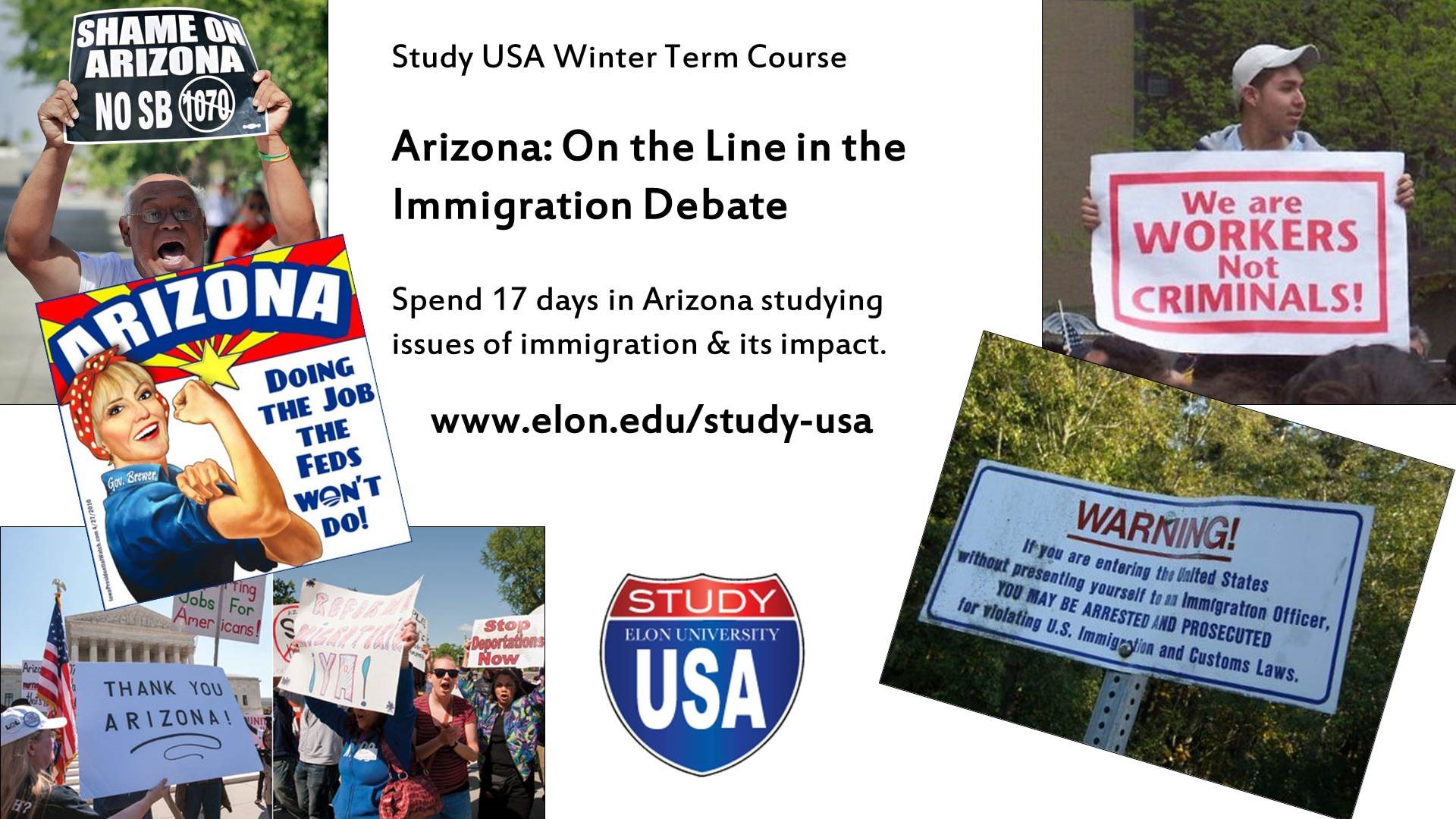 Apply Now for Winter Term in Arizona Today at Elon Elon University