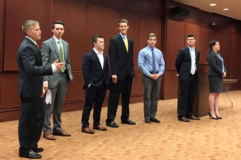 Beta Alpha Psi accounting and finance honor society inducts 16 new