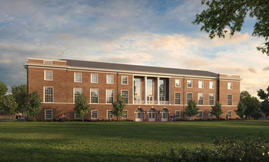 Elon University / Today at Elon / Work progressing on Sankey Hall, other projects around Elon’s