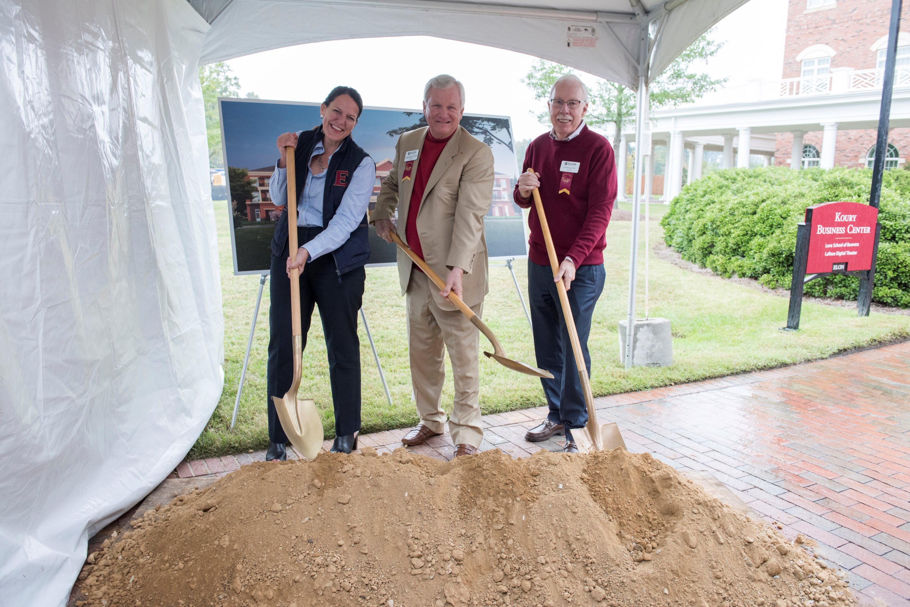 Elon Celebrates Donors At Inn At Elon Groundbreaking Today At Elon Elon University