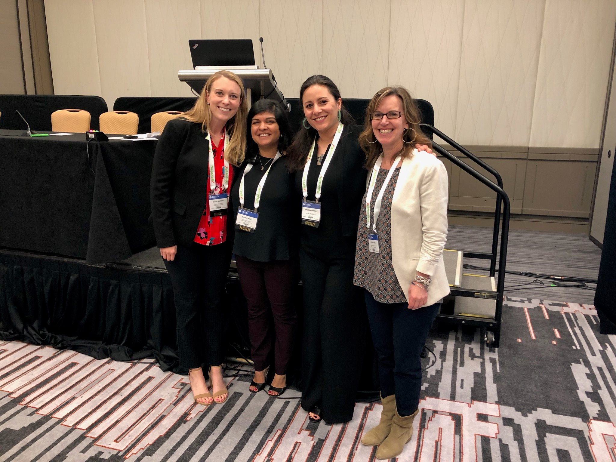 Jennifer Carroll presents research at the 2019 Rx Drug Abuse & Heroin