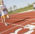 A photo of  Belk Track.