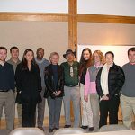 A photo of Elon students on Cherokee trip