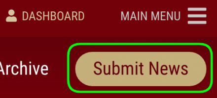 Screenshot showing location of submit news button