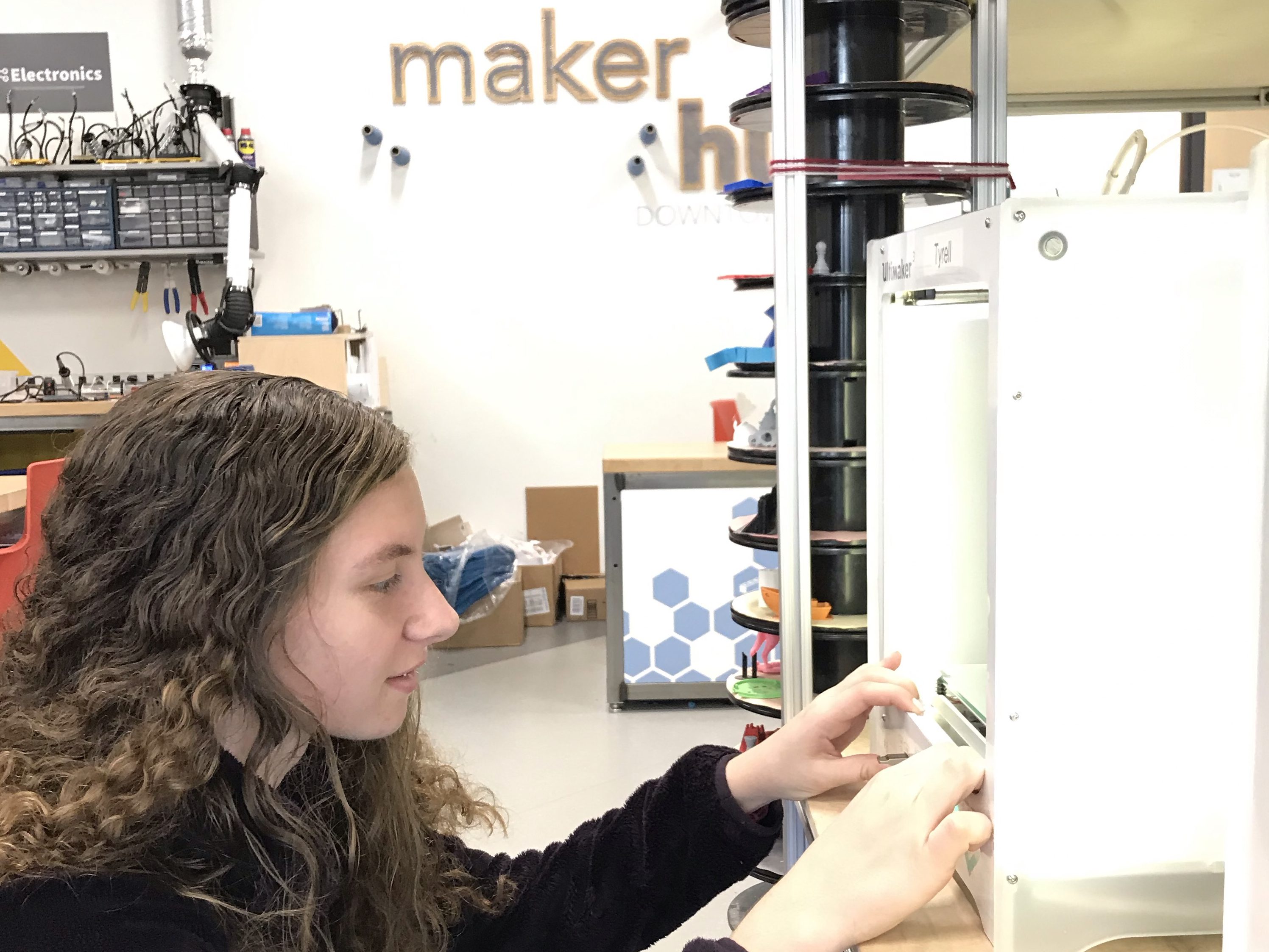 Elon Maker Hub partners with other local makers to produce face shields ...