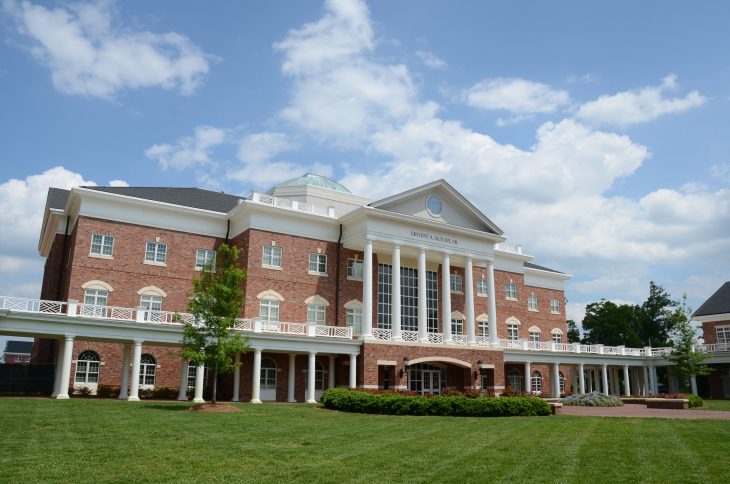 The Koury Business Center, home to the Martha and Spencer Love School of Business