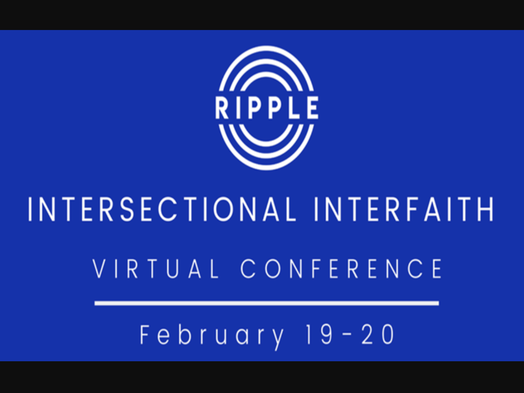 Annual Ripple Conference to highlight “Intersectional Interfaith” in