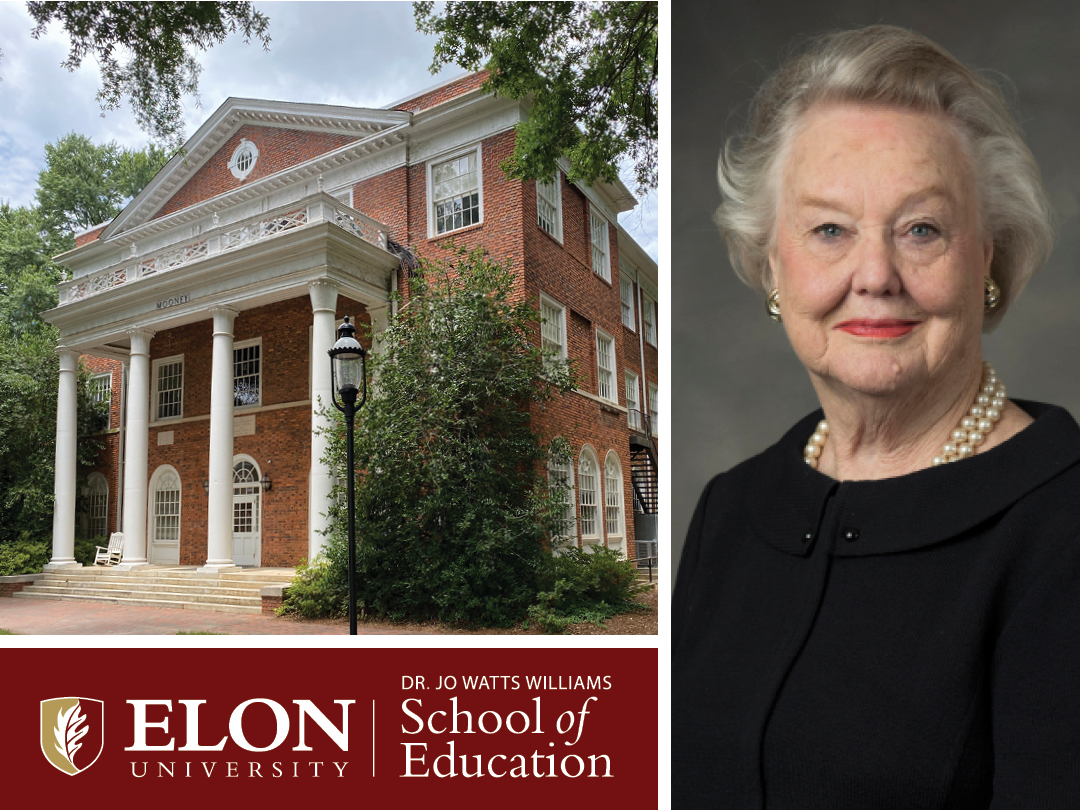 Announcing the Dr. Jo Watts Williams School of Education Today at