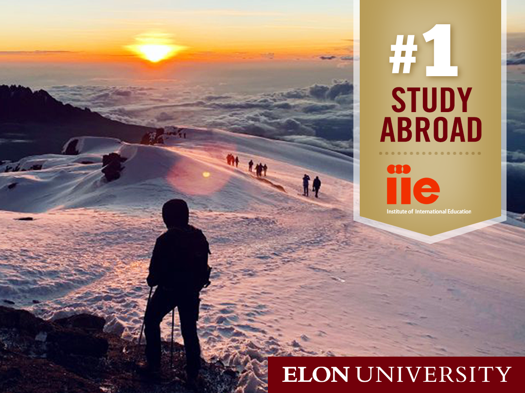 Elon ranked 1 in study abroad Today at Elon Elon University