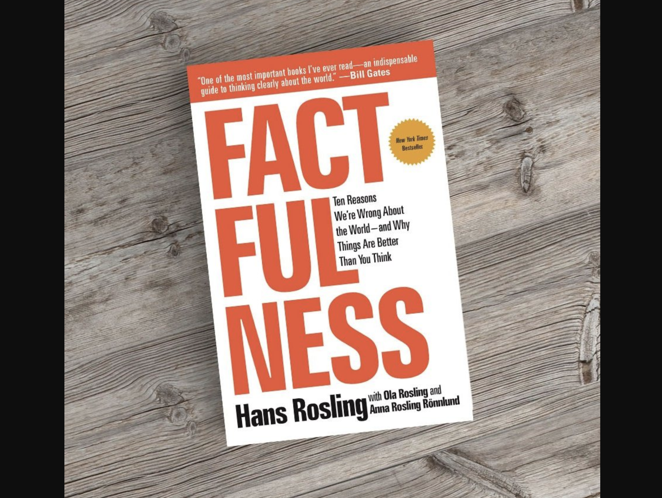 A dive into the 2022-23 Common Reading: 'Factfulness' by Hans