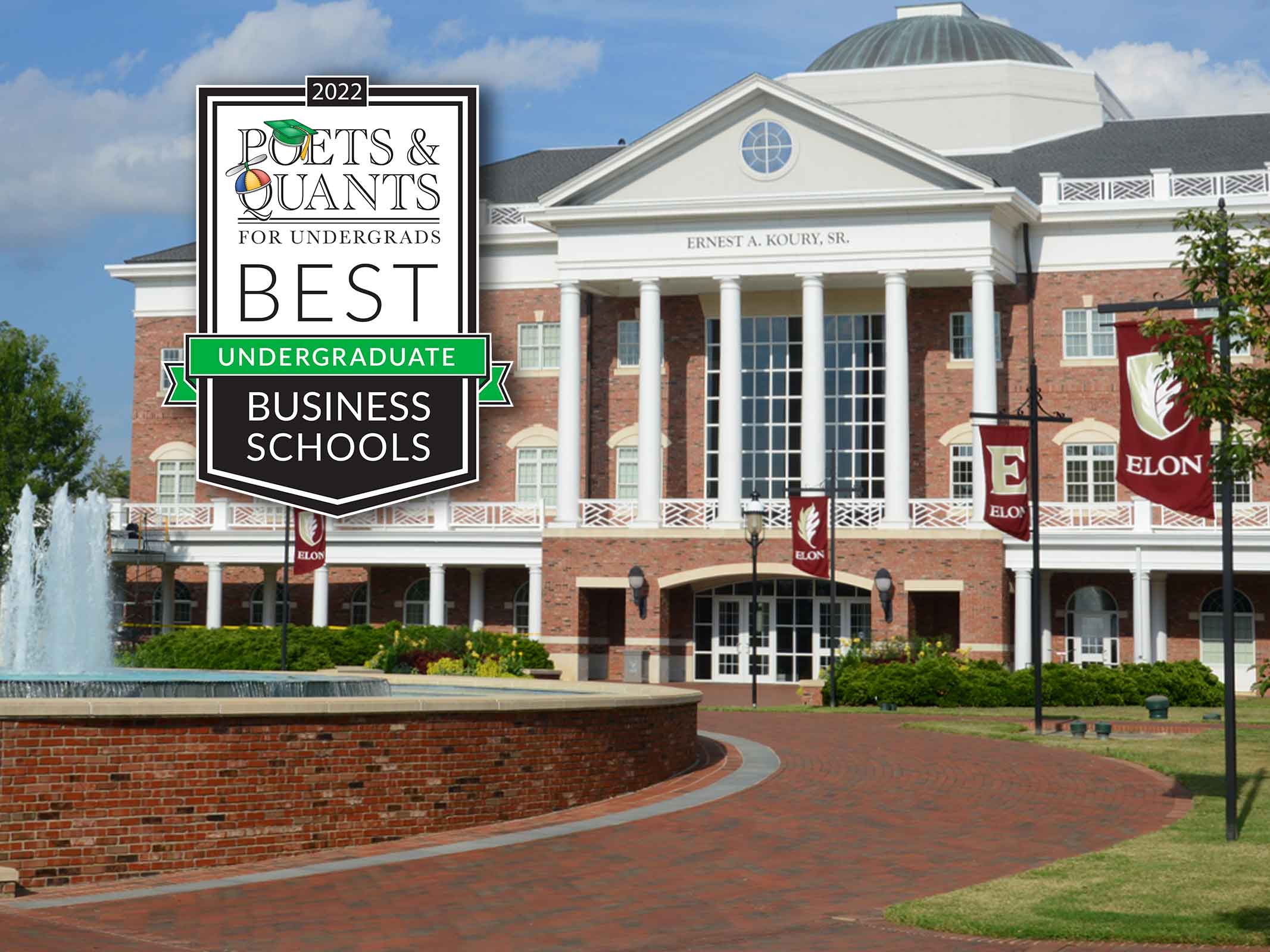 Elon ranks among country’s top 40 undergraduate business programs