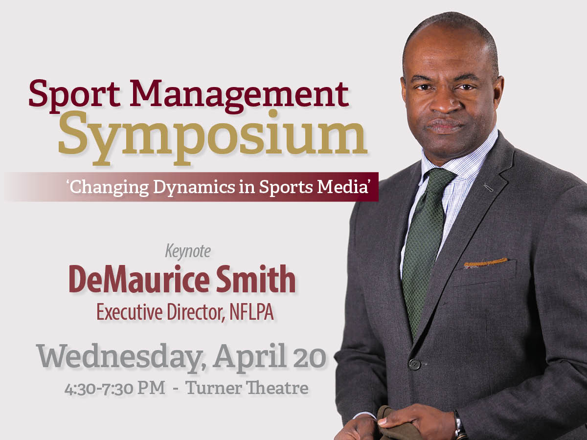 Elon University / Today at Elon / NFLPA Executive Director DeMaurice Smith to headline April 20 Sport Management Symposium