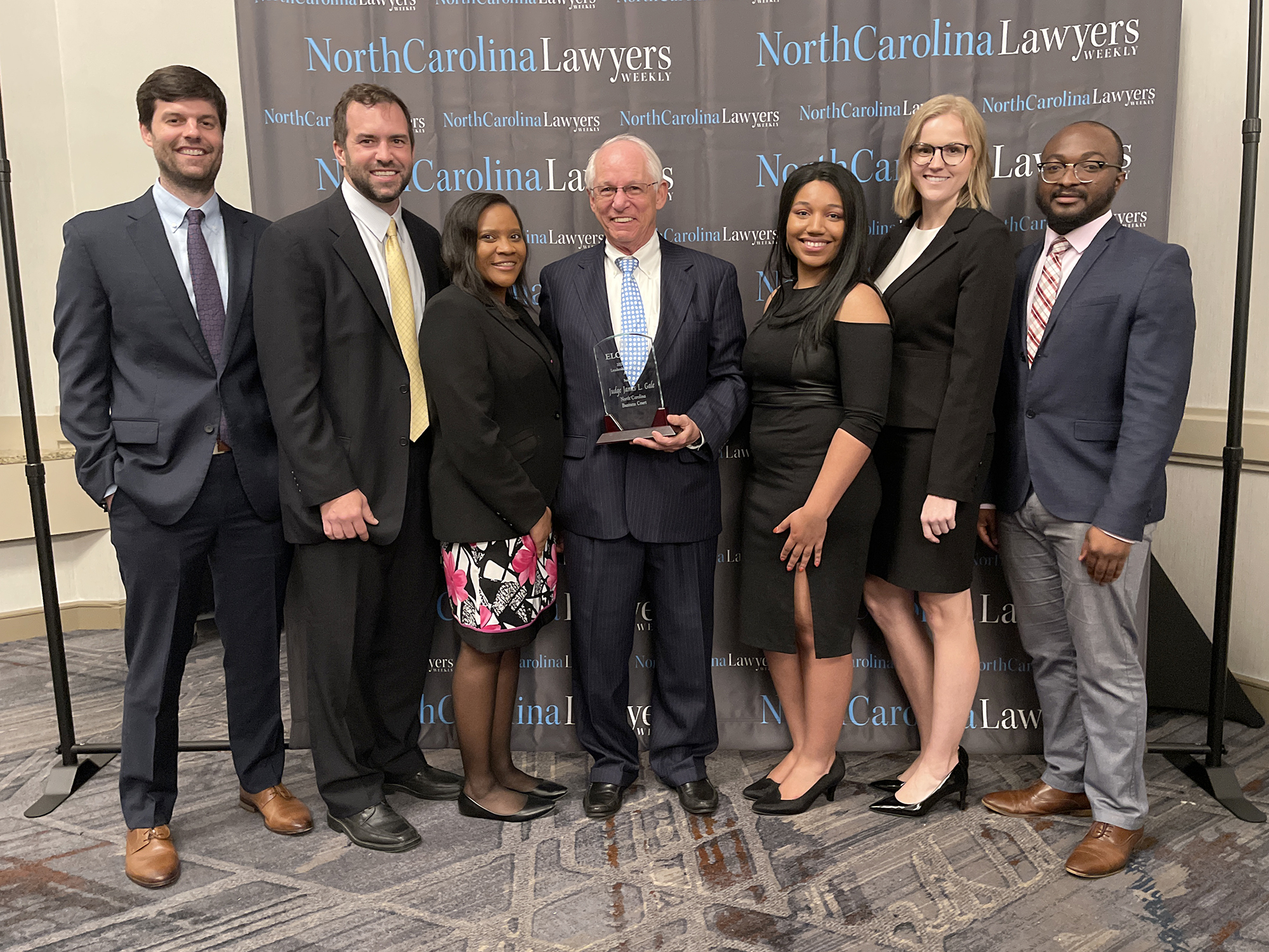 Elon College / Currently at Elon / Company Court judge honored with Elon Regulation leadership award
