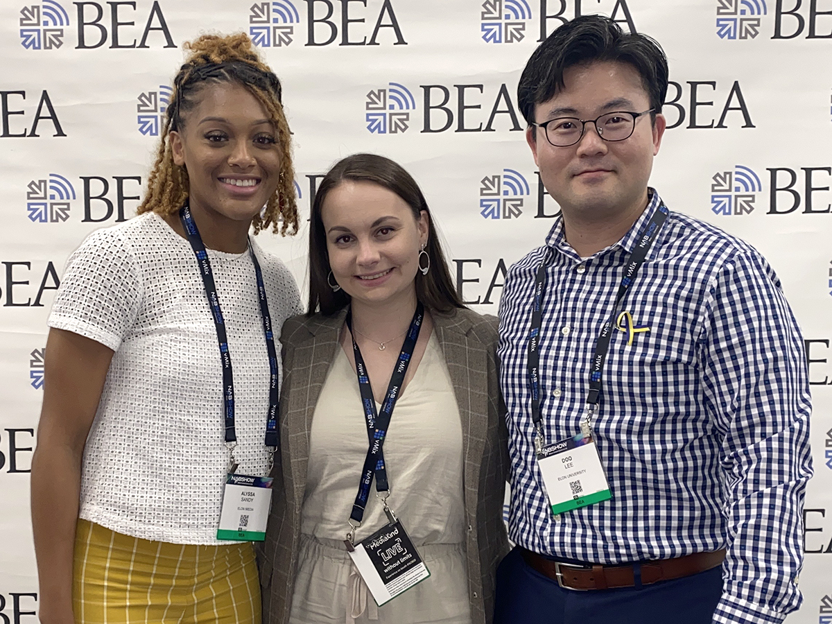 Interactive Media students head to Las Vegas, present research at BEA