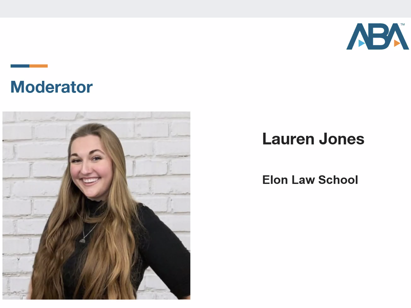 Elon University / Currently at Elon / Elon Law scholar co-moderates ABA nationwide webinar