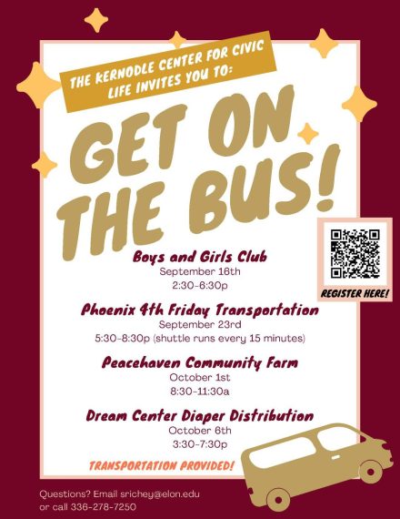Flyer for the 2022 Get on the Bus program