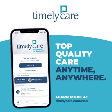 Top Quality Care Anytime, Anywhere. Learn more at timelycare.com/elon