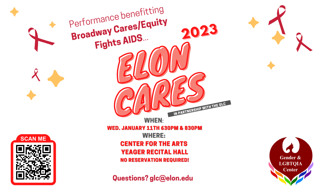 Elon Cares, a benefit cabaret, debuts Wednesday, Jan. 11 Today at