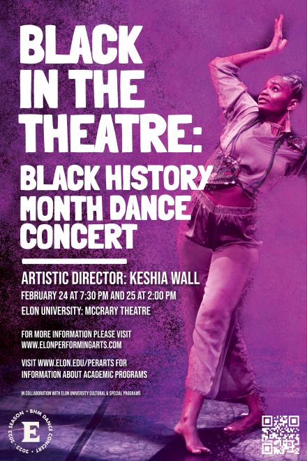 Elon College / Right now at Elon / Division of Performing Arts celebrates Black Historical past Month with the annual dance live performance