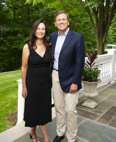 Elon Trustee and parent Ed Moriarty P’15 P’18 and his wife, Jill Moriarty P’15 P’18