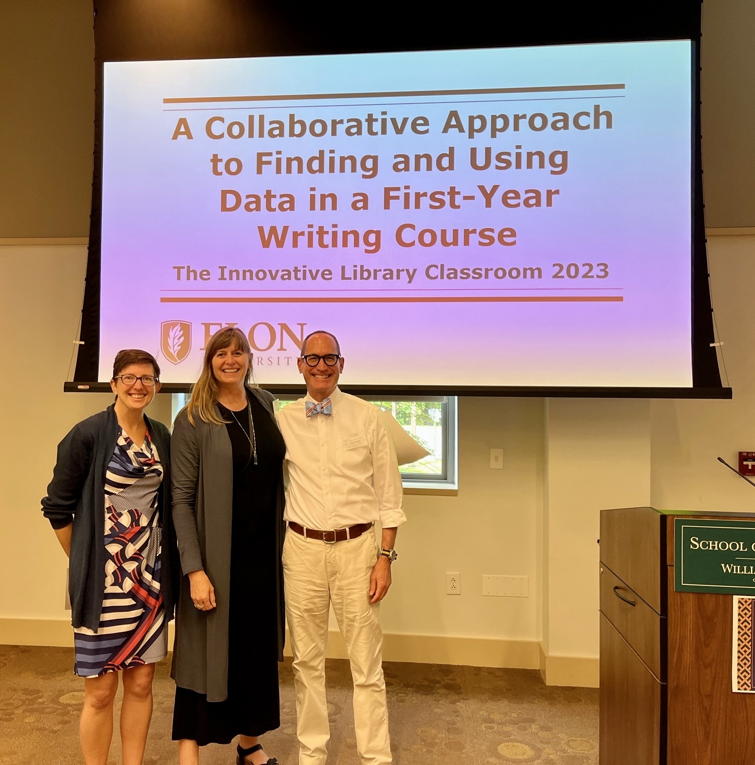 Elon librarians, faculty present at The Innovative Library Classroom