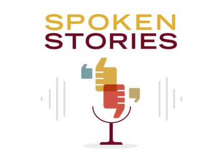 Logo for Spoken Stories podcast