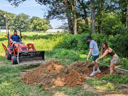 Students begin work on Loy Farm Living-Learning Community, a ‘truly ...