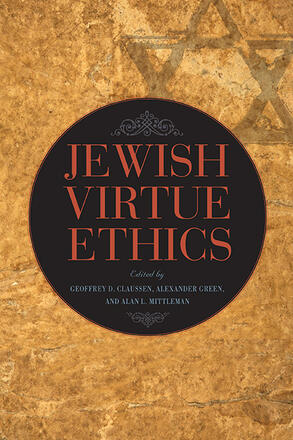 The cover of the book "Jewish Virtue Ethics"
