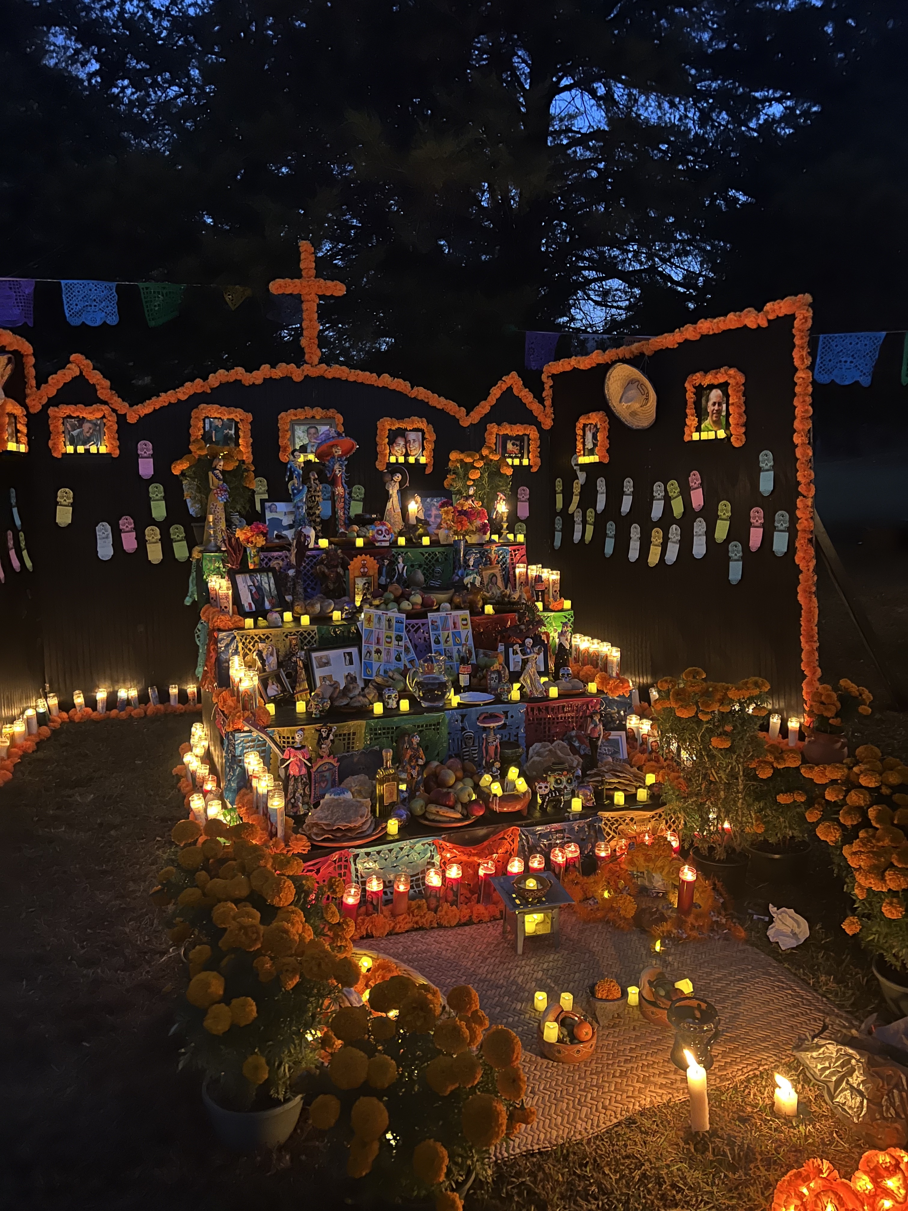 Altar during Day of the Dead celebrations. 
