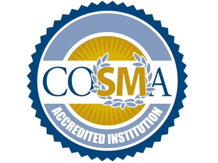 COSMA Seal against a white background.