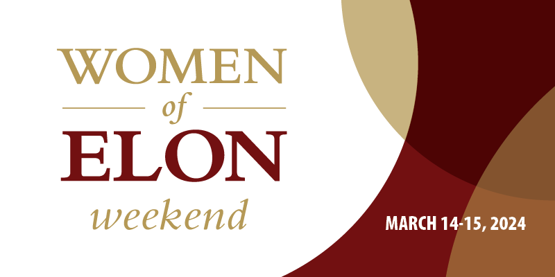 Women of Elon Weekend logo