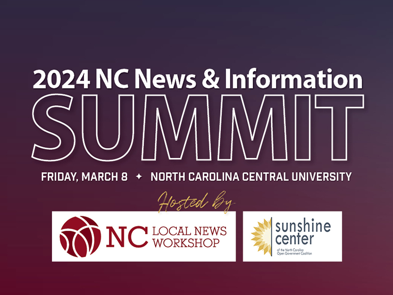 NC Local News & Information Summit Heads To NC Central’s Campus March 8 ...