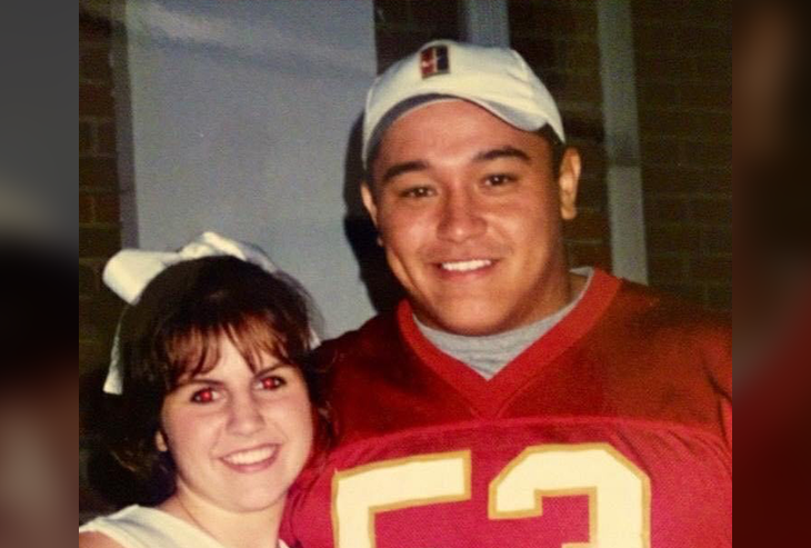Chandler '97 with his now wife Tracy