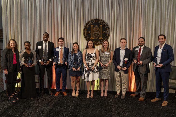 Ten outstanding young alumni were honored with the 2024 Top 10 Under 10 Alumni Awards during a ceremony on April 27.