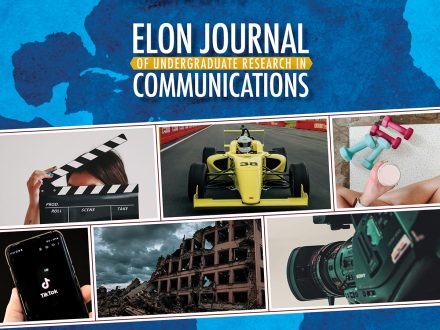 Composite of Elon Journal cover.