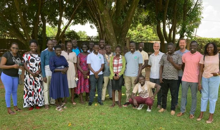 A top college professor with Seed Effect in Uganda