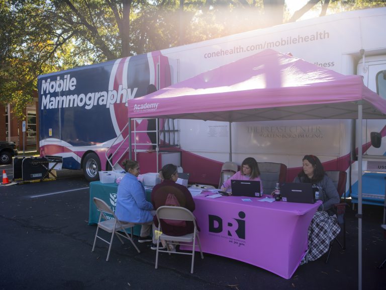 Cone Health Mobile Screening Bus