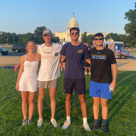 Elon student interning at senate