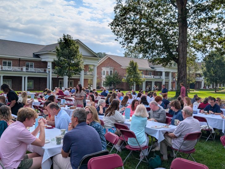 Catholic Campus Ministry 2024 Family Weekend brunch