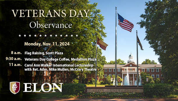 Veterans Day observance graphic