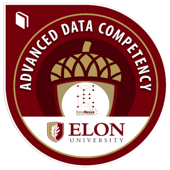 Advanced Data Competency Badge from Data Nexus. 