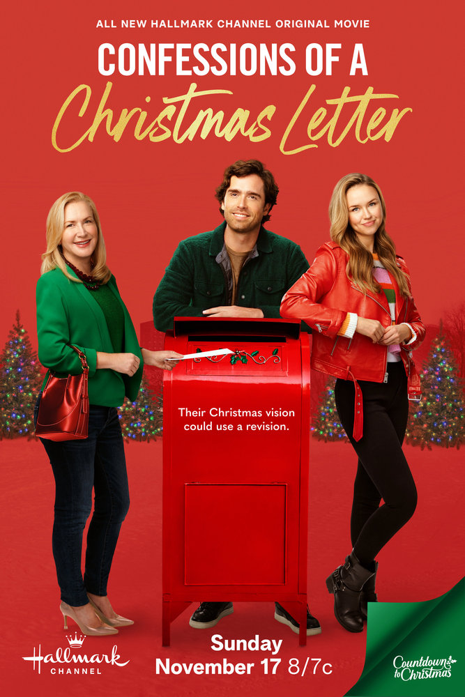 Confessions of a Christmas letter poster 