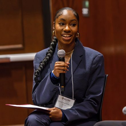 Chanelle Smith-Walker ’15, senior manager of creative strategy at Wasserman