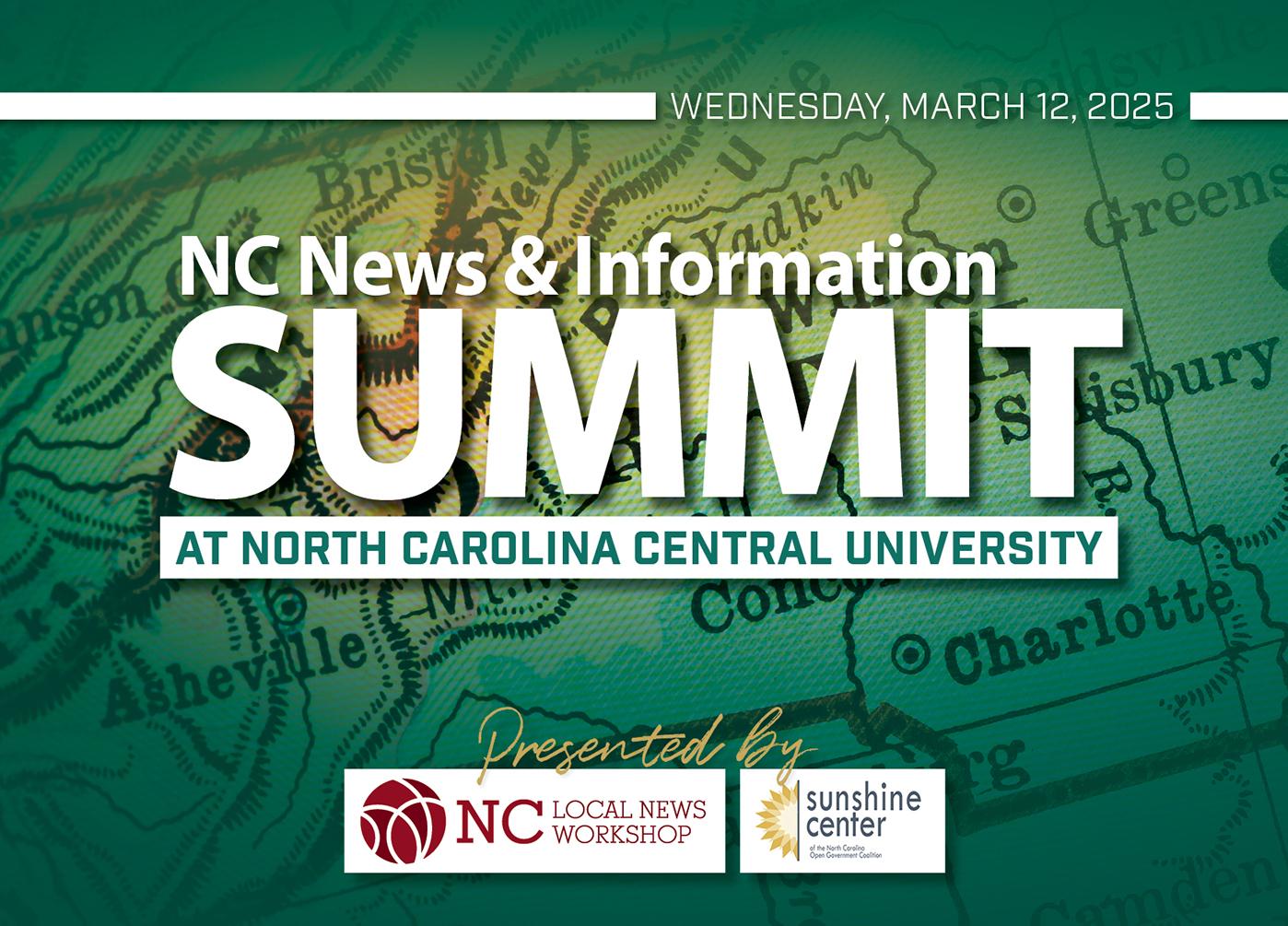 2025 NC News & Information Summit graphic