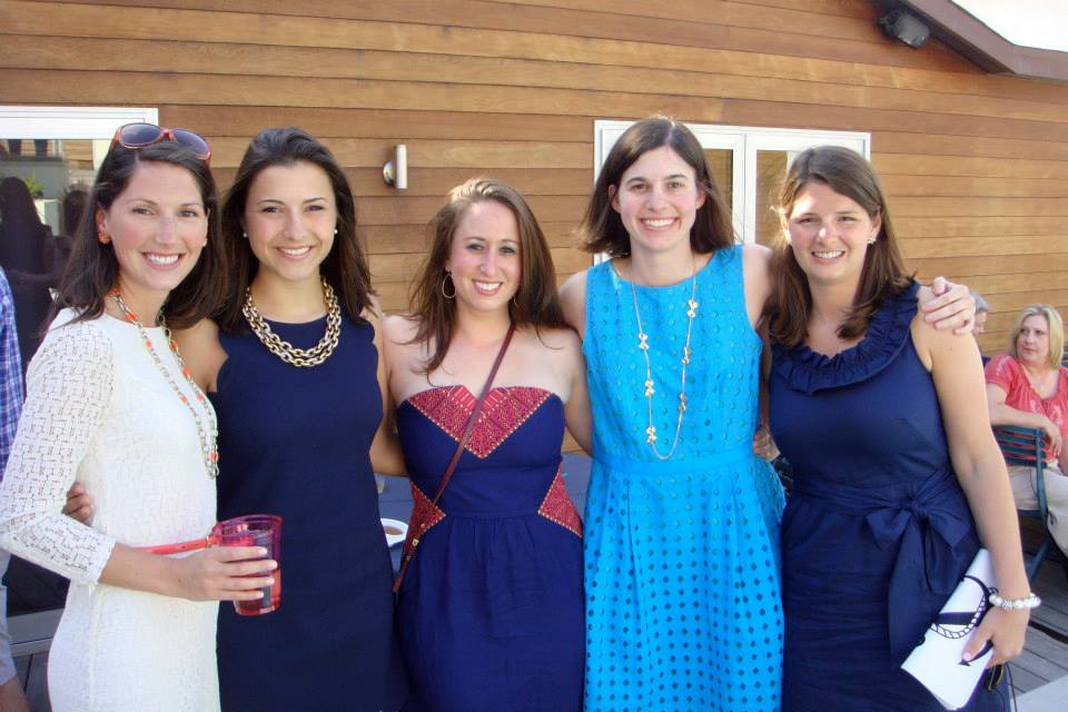 Five women pose for photo