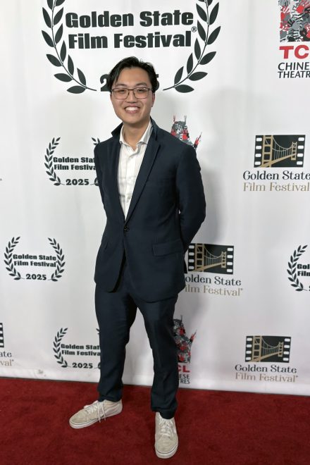 Aaron Chan at Golden State Film Festival.
