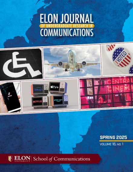 The spring 2025 Elon Journal issue