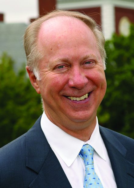 headshot of david gergen