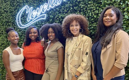 An Elon group at NABJ conference