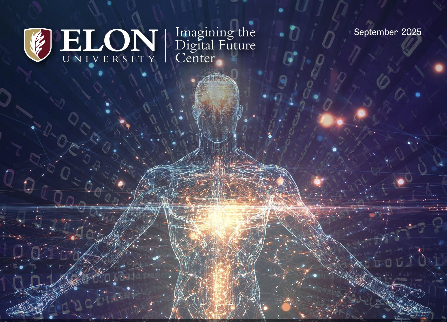 Cover image from a September 2025 report on American attitudes about AI